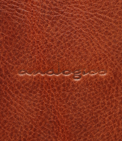 アナロジコ オールレザートート ブラウン メンズ analogico　