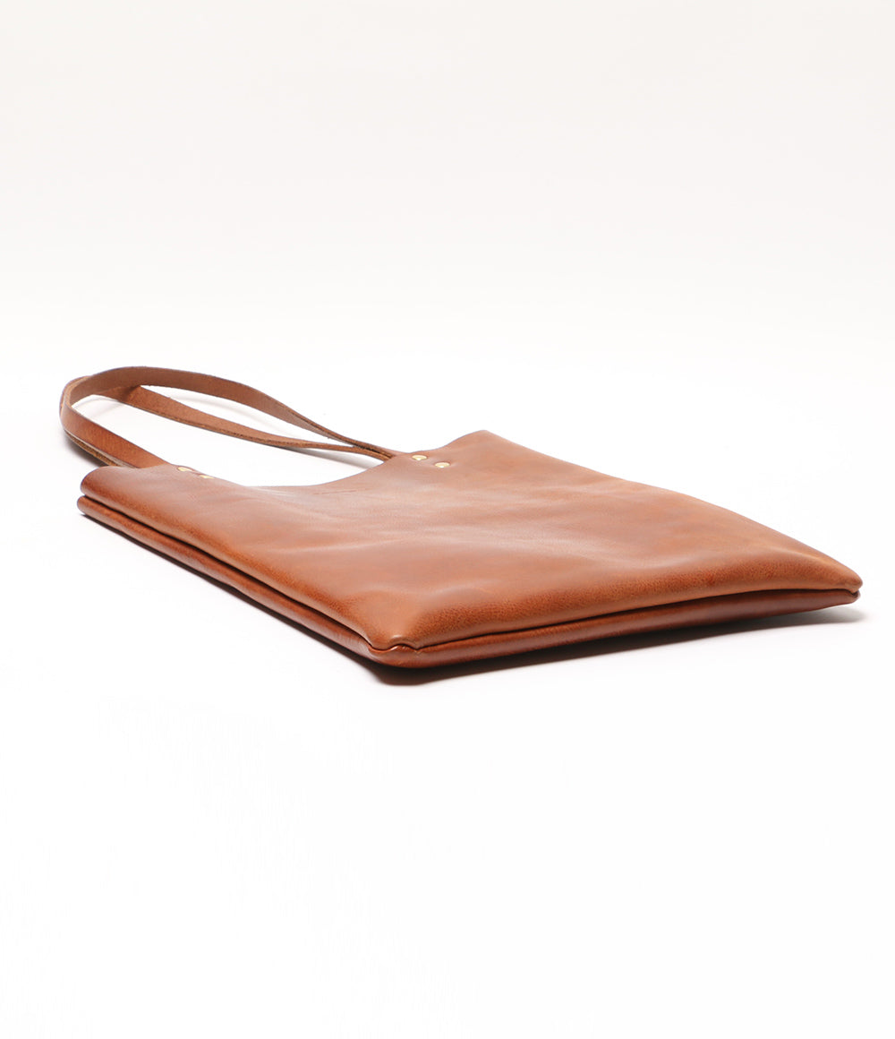 アナロジコ オールレザートート ブラウン メンズ analogico　