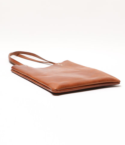 アナロジコ オールレザートート ブラウン メンズ analogico　