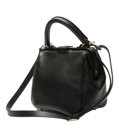 Organ オルガン 2way オールレザースクエアバッグ ブラック レディース