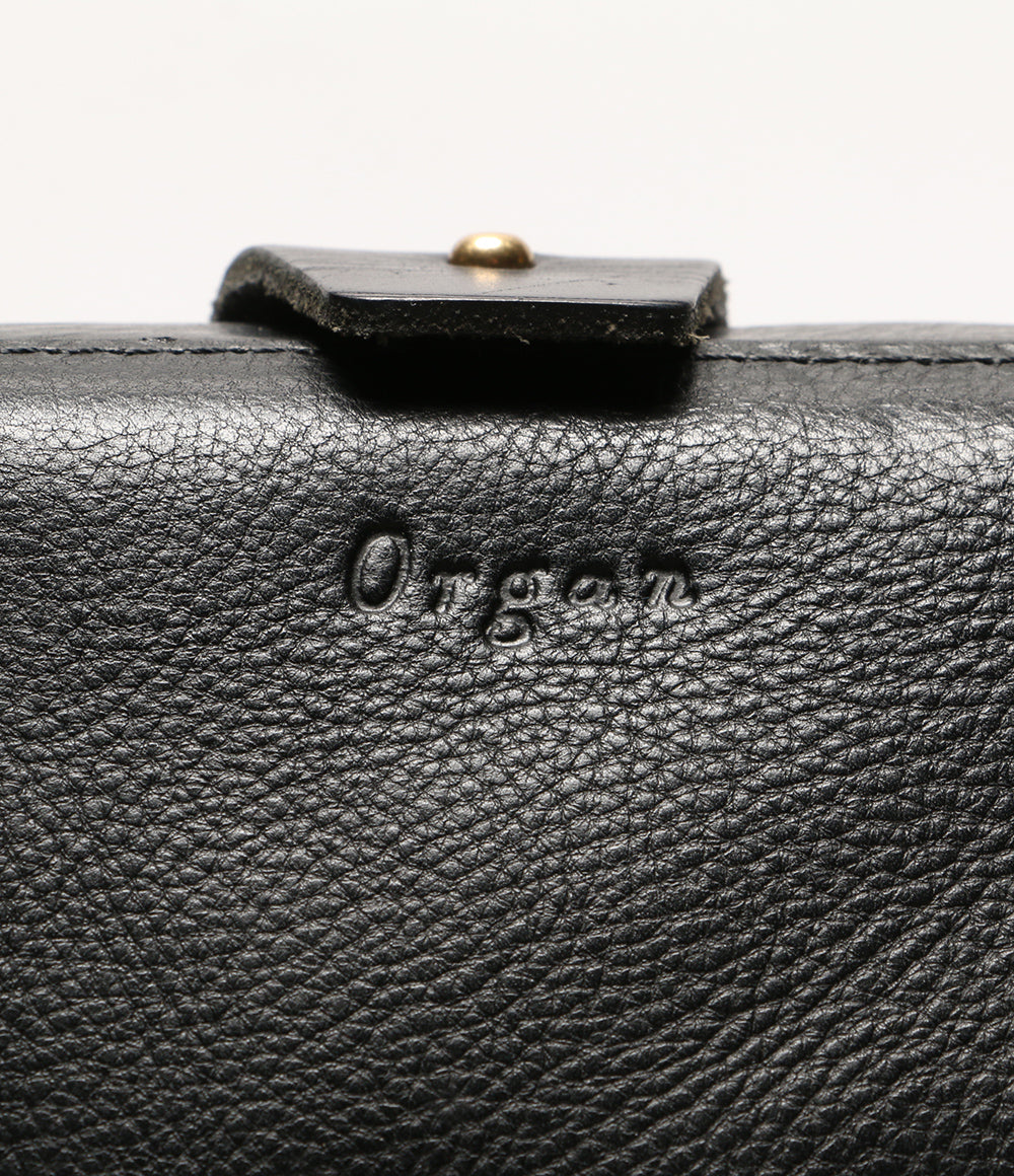 Organ オルガン 2way オールレザースクエアバッグ ブラック レディース