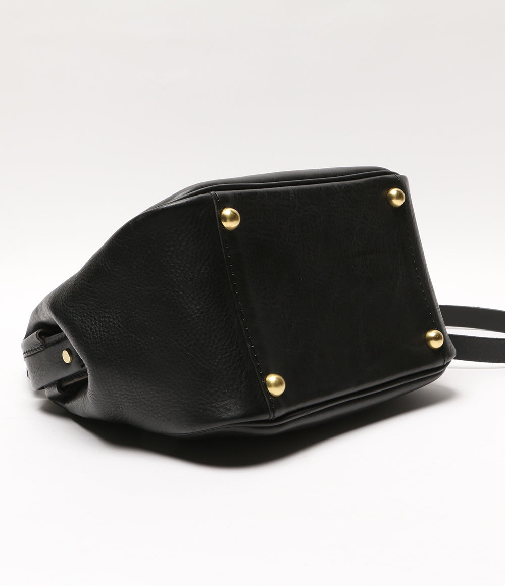 Organ オルガン 2way オールレザースクエアバッグ ブラック レディース