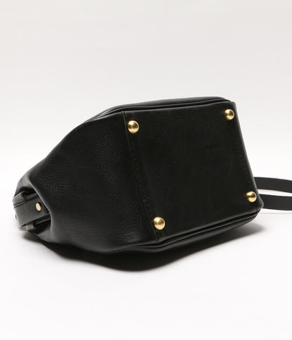 Organ オルガン 2way オールレザースクエアバッグ ブラック レディース