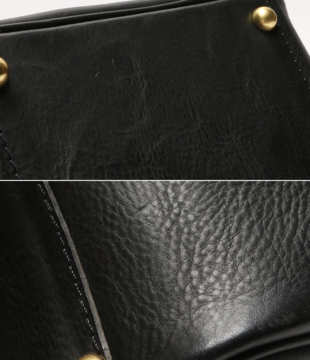 Organ オルガン 2way オールレザースクエアバッグ ブラック レディース