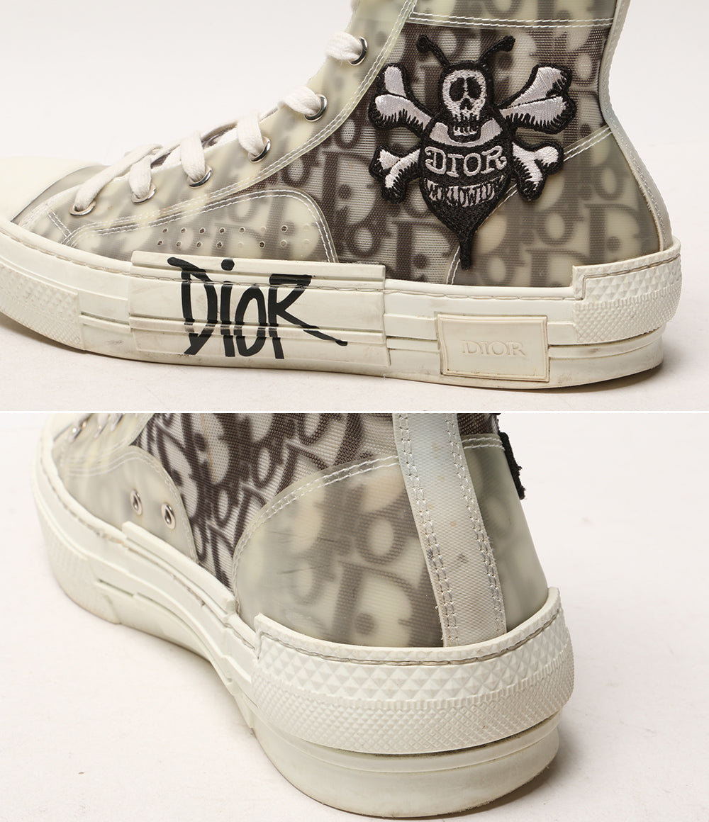 DIOR×Shawn Stussy ショーンステューシー B23 リーグ ハイトップスニーカー メンズ SIZE 40 ディオール