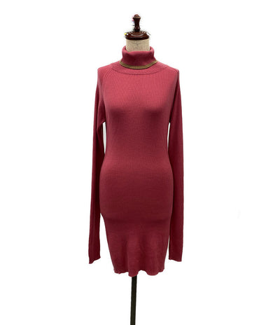 美品 JOHN SMEDLEY×Y's ワイズ リブワンピース ash rose レディース SIZE - ジョンスメドレー