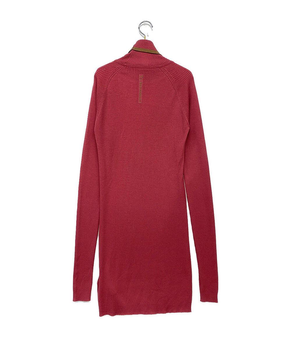 美品 JOHN SMEDLEY×Y's ワイズ リブワンピース ash rose レディース SIZE - ジョンスメドレー