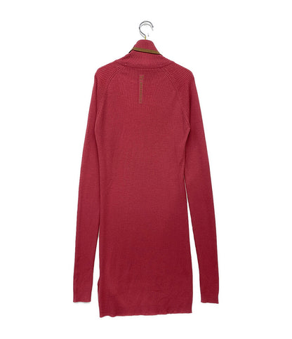 美品 JOHN SMEDLEY×Y's ワイズ リブワンピース ash rose レディース SIZE - ジョンスメドレー