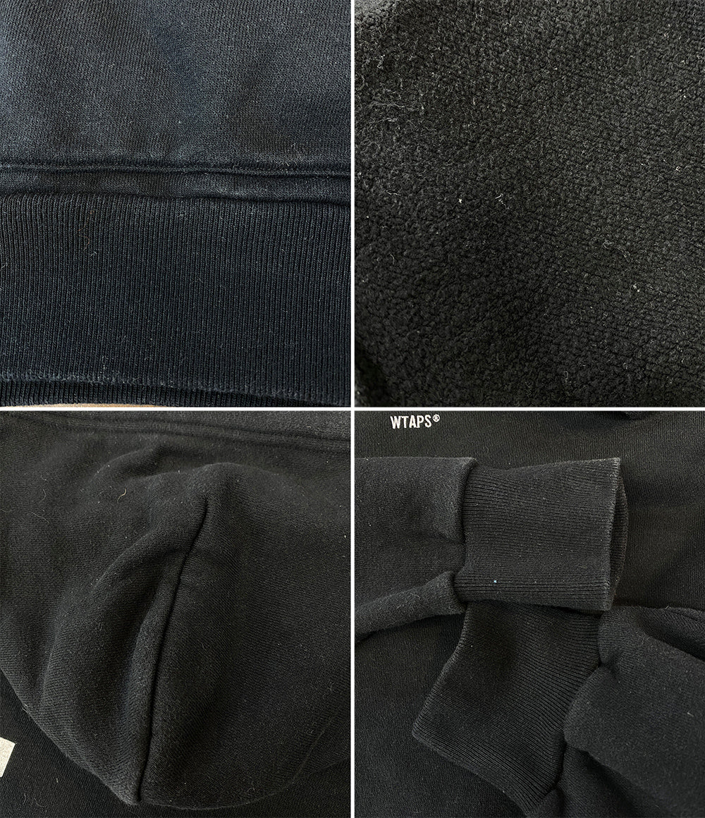 ダブルタップス スウェットパーカー ブラック 192ATNHD-CSM03S メンズ SIZE 04 WTAPS
