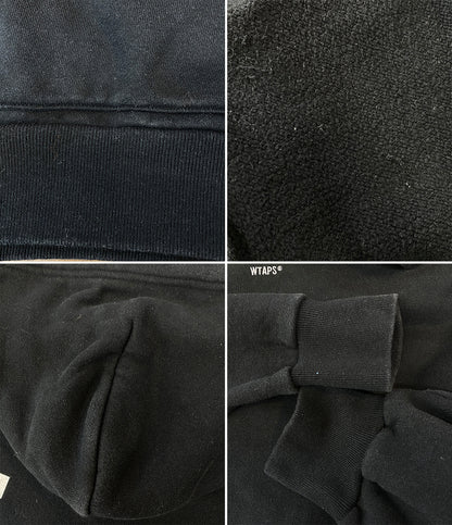 ダブルタップス スウェットパーカー ブラック 192ATNHD-CSM03S メンズ SIZE 04 WTAPS