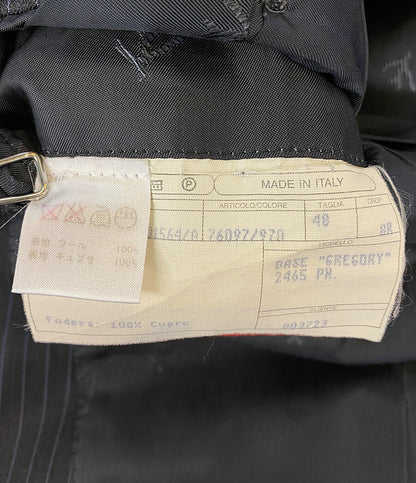 ISAIA Napoli イザイア ナポリ テーラードジャケット ストライプ メンズ SIZE 48