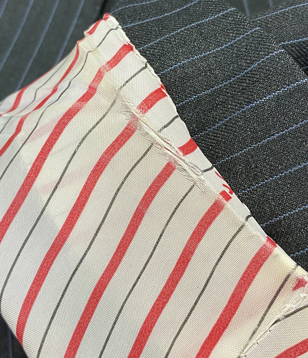 ISAIA Napoli イザイア ナポリ テーラードジャケット ストライプ メンズ SIZE 48