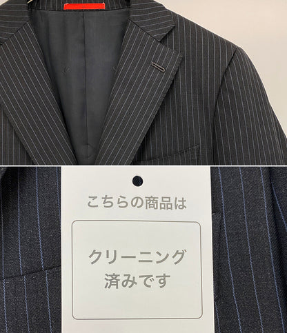 ISAIA Napoli イザイア ナポリ テーラードジャケット ストライプ メンズ SIZE 48
