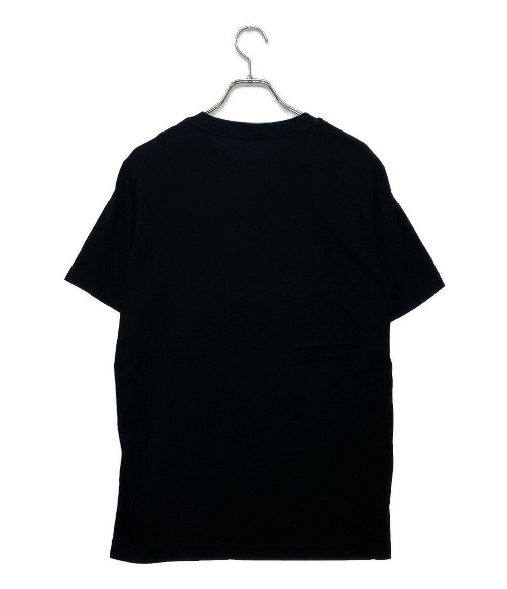 モンクレール  半袖Ｔシャツ front logo patch ブラック      メンズ SIZE M  MONCLER