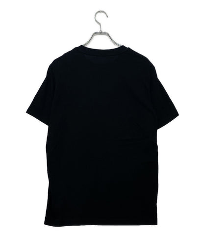 モンクレール  半袖Ｔシャツ front logo patch ブラック      メンズ SIZE M  MONCLER