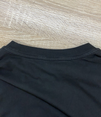 モンクレール  半袖Ｔシャツ front logo patch ブラック      メンズ SIZE M  MONCLER