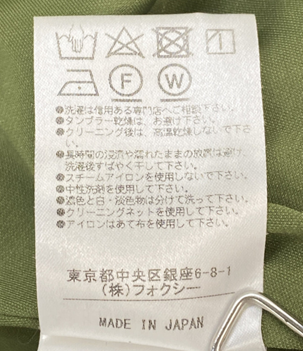 フォクシー ニューヨーク 美品 ノースリーブワンピース 20SS 39856-NAOOA118PR レディース SIZE 38 foxey new york