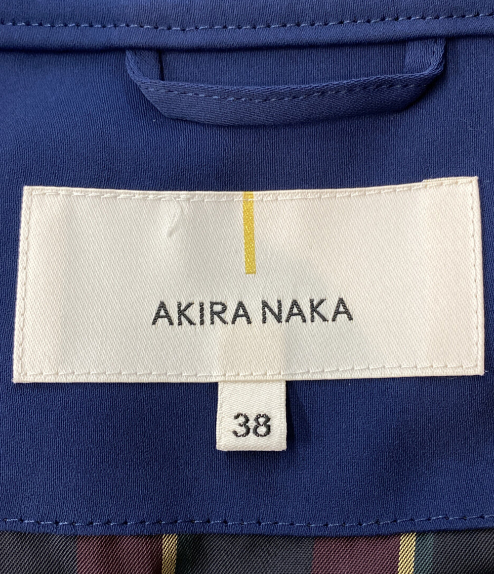AKIRANAKA アキラナカ プリーツトレンチコート AW1642NV レディース