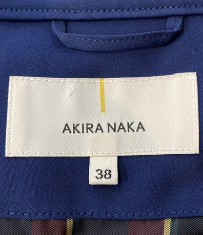AKIRANAKA アキラナカ プリーツトレンチコート AW1642NV レディース SIZE 38