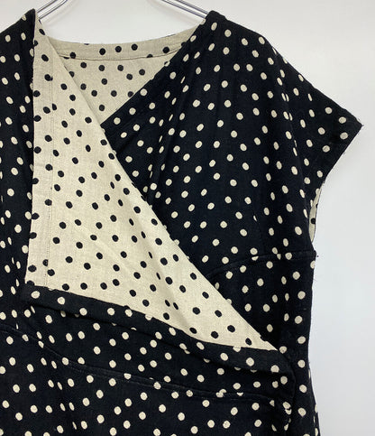 HaaT ハート ノースリーブワンピース ドット柄 HA13FH629 レディース SIZE 3