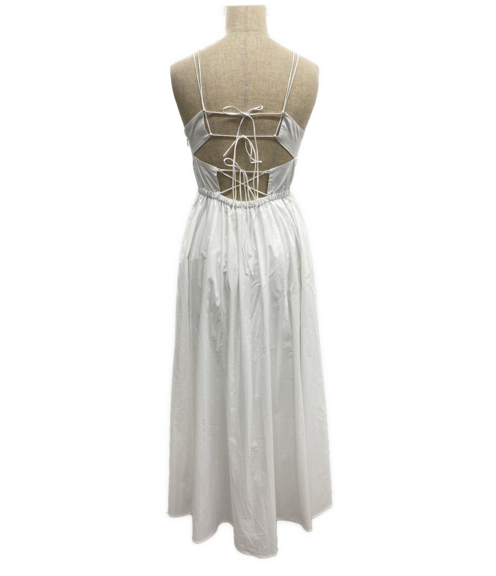 FRAY I.D ドレス キャミワンピース ホワイト FWFO244009 レディース SIZE - フレイアイディー