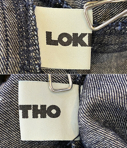 LOKITHO ロキト ワンピース 切替 DENIM SHOULDER LACE DRESS レディース SIZE 1