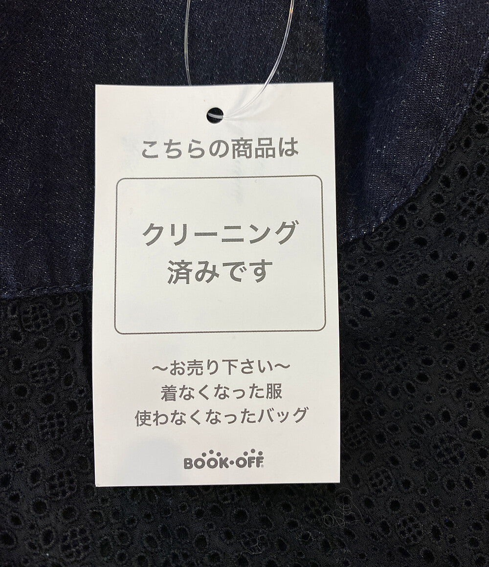 LOKITHO ロキト ワンピース 切替 DENIM SHOULDER LACE DRESS レディース SIZE 1