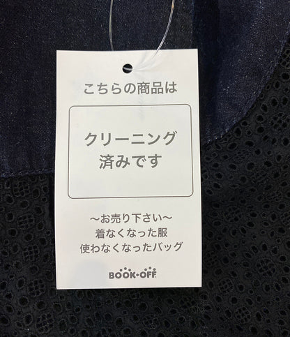 LOKITHO ロキト ワンピース 切替 DENIM SHOULDER LACE DRESS レディース SIZE 1