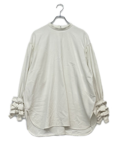 shirocon yori シロコン ヨリ リボンカフスブラウス 長袖 SC2221-013SP-2 レディース SIZE 38