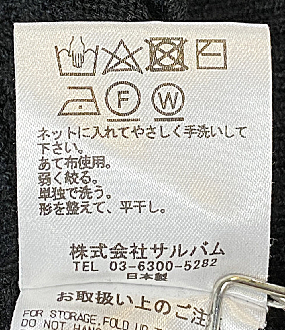 SULVAM 長袖ニット ブラック S0-K09-870 メンズ SIZE M サルバム