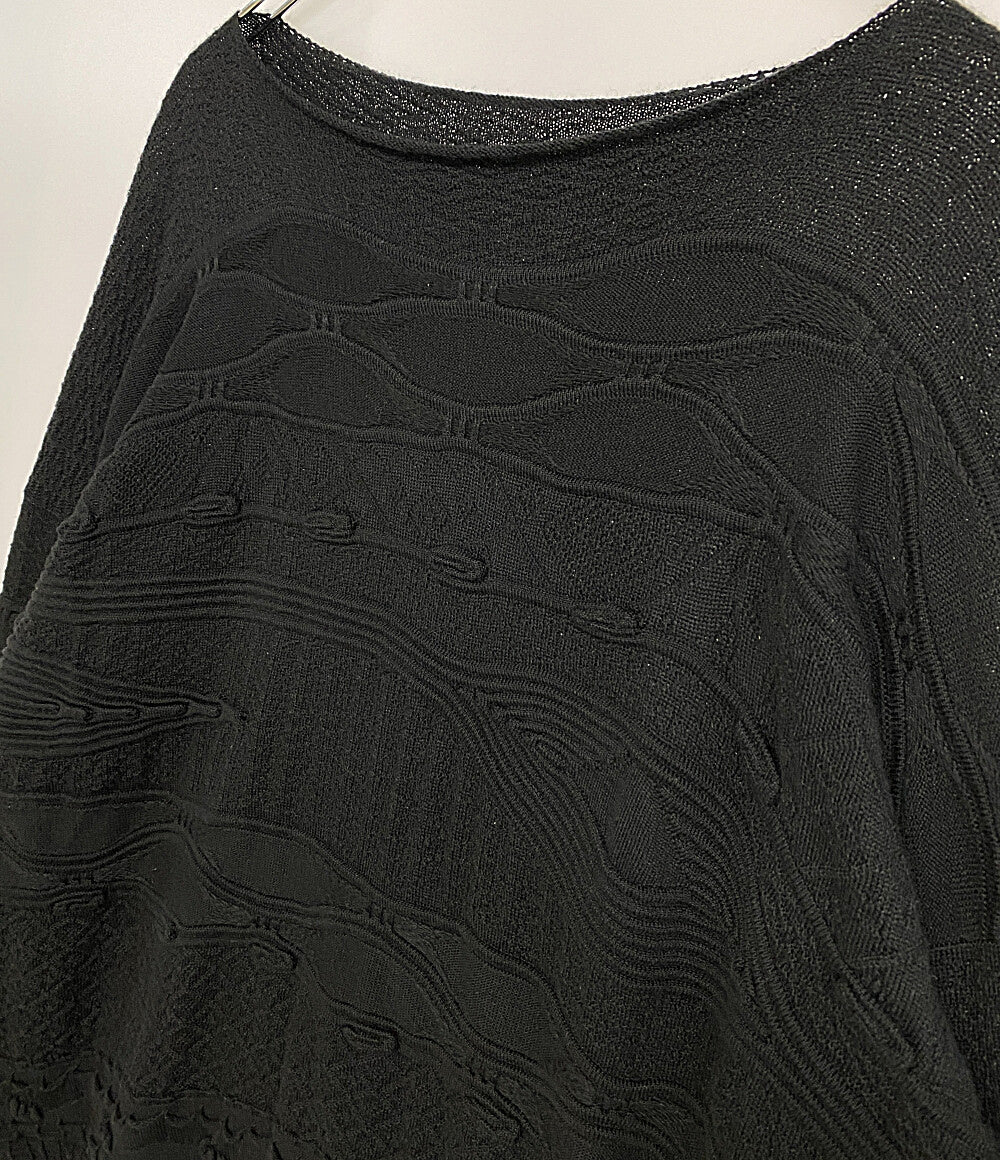 SULVAM 長袖ニット ブラック S0-K09-870 メンズ SIZE M サルバム