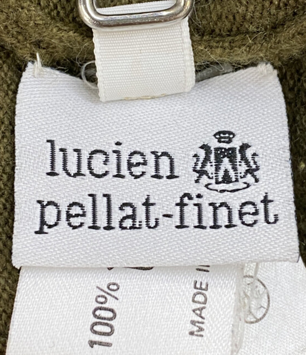 ルシアンペラフィネ 長袖ニット グリーン メンズ SIZE S lucien pellat-finet