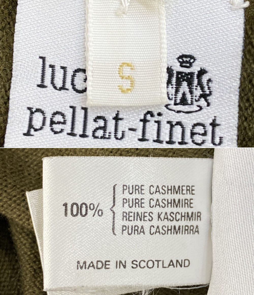 ルシアンペラフィネ 長袖ニット グリーン メンズ SIZE S lucien pellat-finet