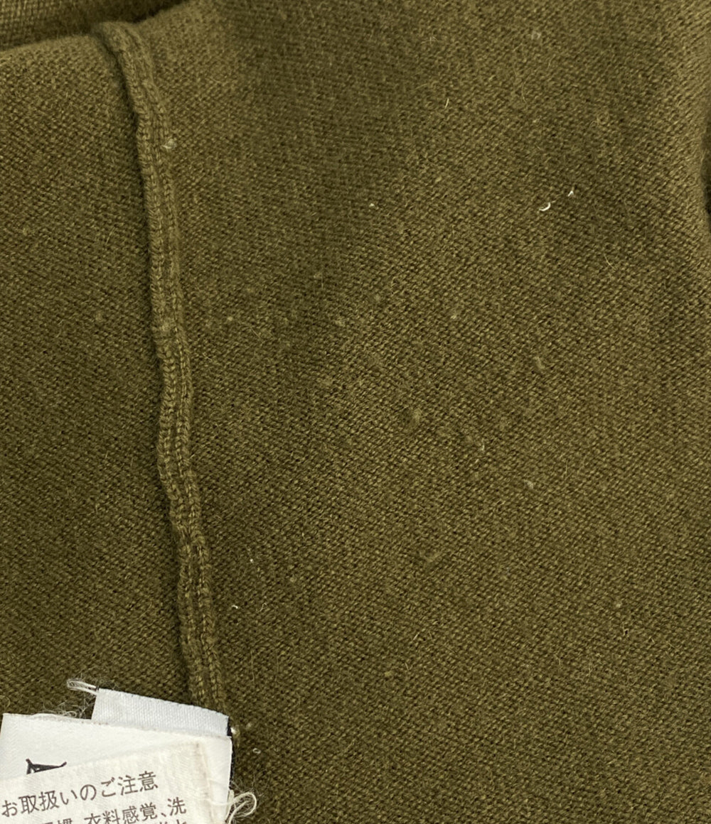 ルシアンペラフィネ 長袖ニット グリーン メンズ SIZE S lucien pellat-finet