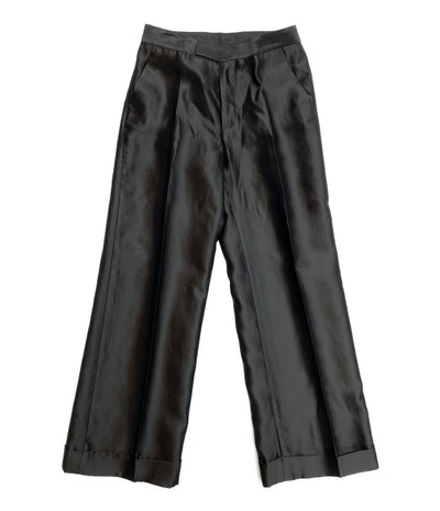 メゾンマルジェラ 美品 サテンストレートトラウザーパンツ 22AW     レディース SIZE 36  Maison Margiela