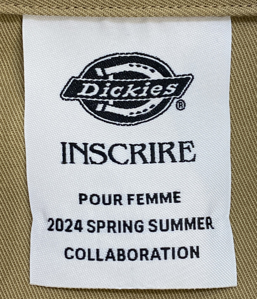 美品 INSCRIRE アンスクリア ディッキーズ ジャケット ×Dickies 24SS I24SS-JK99DBY レディース SIZE F
