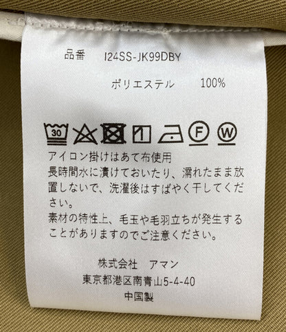 美品 INSCRIRE アンスクリア ディッキーズ ジャケット ×Dickies 24SS I24SS-JK99DBY レディース SIZE F