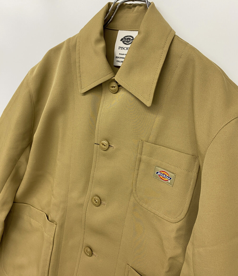 美品 INSCRIRE アンスクリア ディッキーズ ジャケット ×Dickies 24SS I24SS-JK99DBY レディース SIZE F
