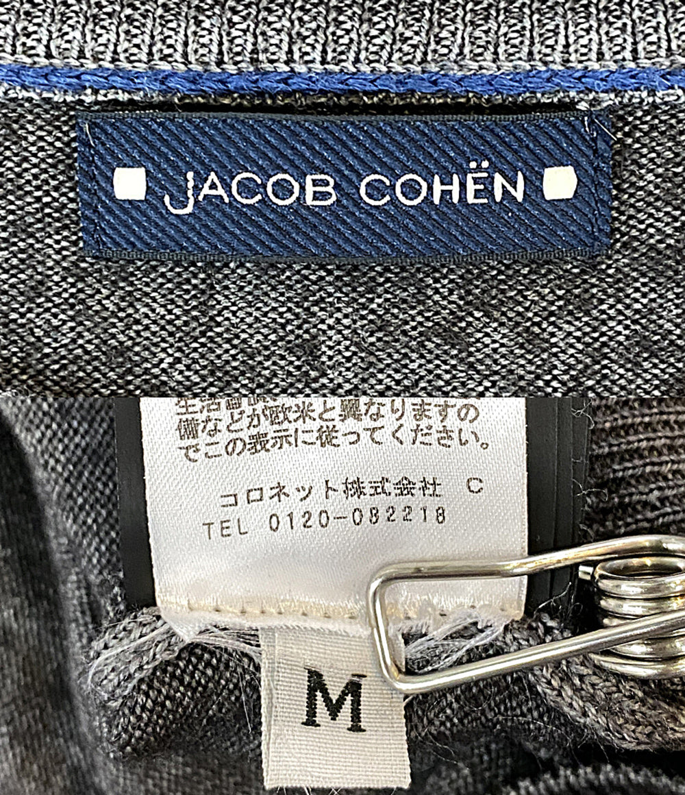 JACOB COHEN ニット ガーメントダイウール J1062 J0480534W-408 メンズ SIZE M ヤコブコーエン