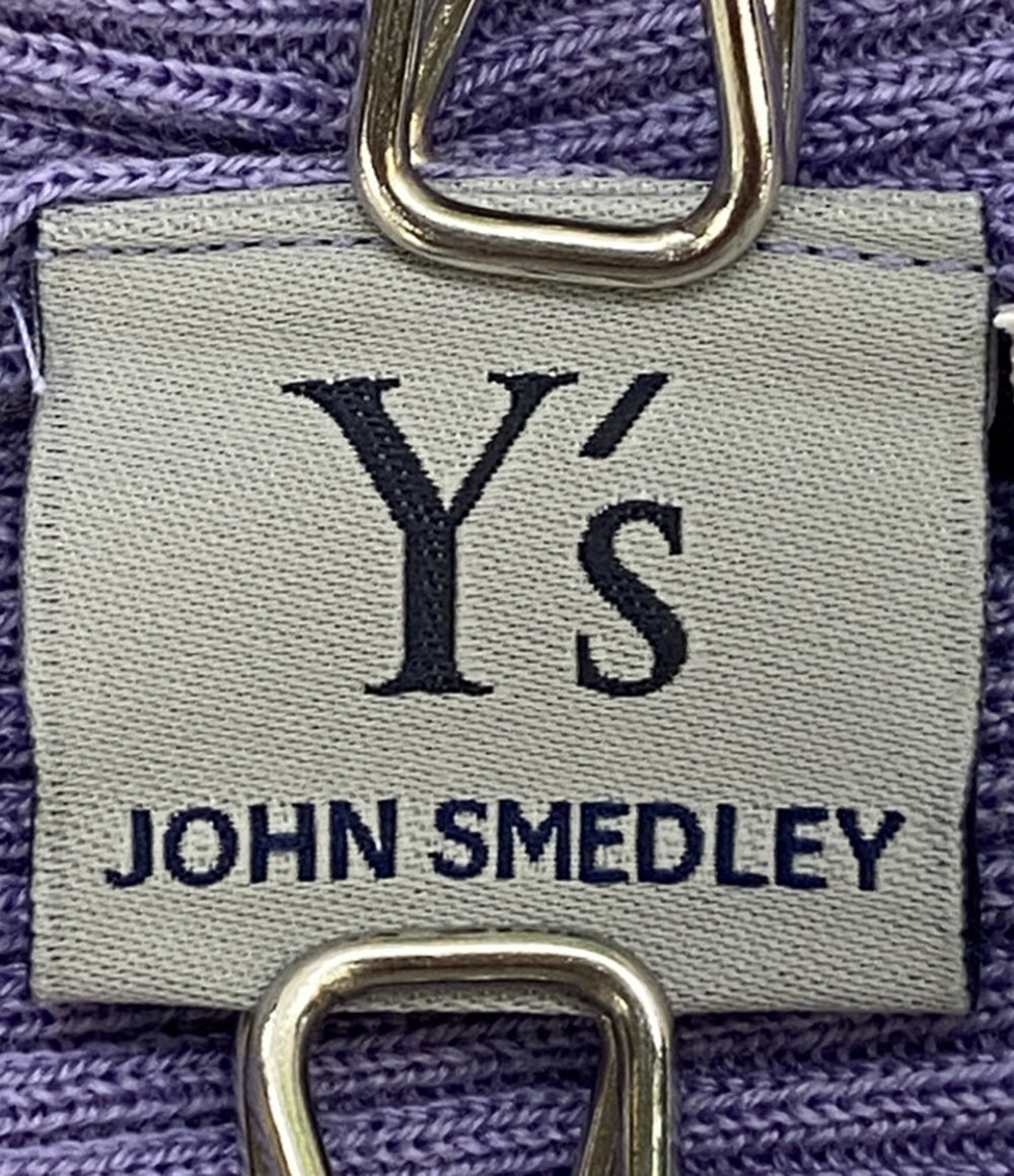 美品 JOHN SMEDLEY×Y's ジョン スメドレー 長袖ニット cosmic violet YR-K02-950-2 レディース SIZE - ワイズ