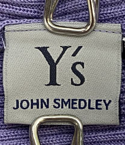 美品 JOHN SMEDLEY×Y's ジョン スメドレー 長袖ニット cosmic violet YR-K02-950-2 レディース SIZE - ワイズ