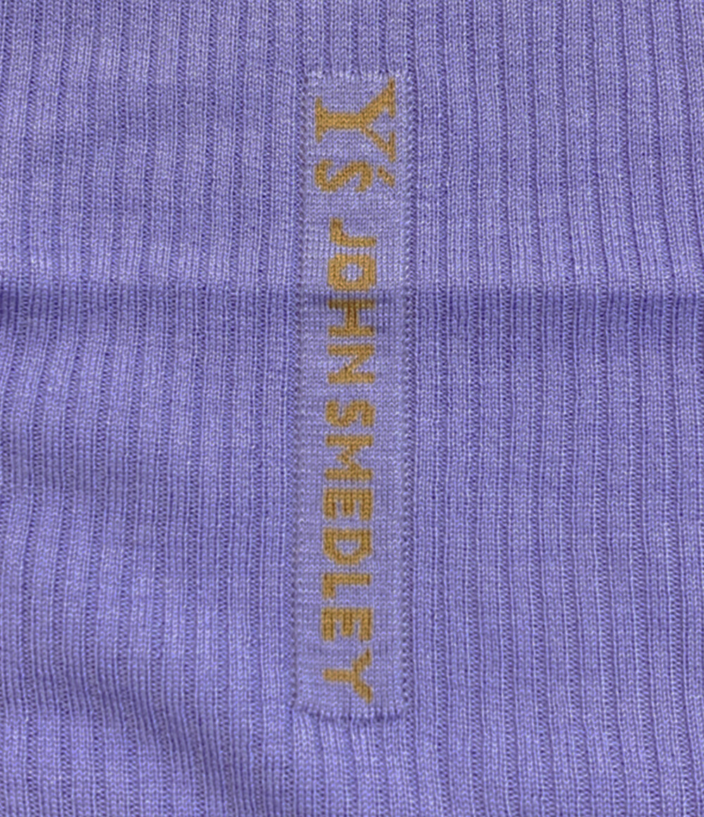 美品 JOHN SMEDLEY×Y's ジョン スメドレー 長袖ニット cosmic violet YR-K02-950-2 レディース SIZE - ワイズ