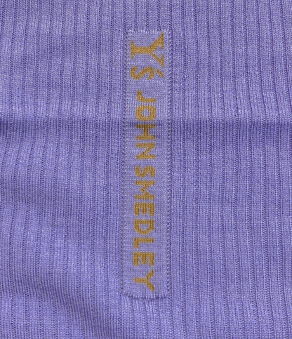 美品 JOHN SMEDLEY×Y's ジョン スメドレー 長袖ニット cosmic violet YR-K02-950-2 レディース SIZE - ワイズ