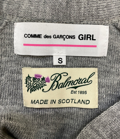 コムデギャルソンガール 長袖カーディガン Vネック NA-N012 レディース SIZE S COMME des GARCONS GIRL