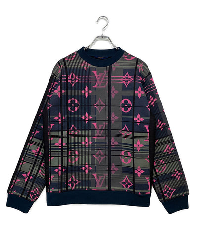 ルイヴィトン 美品 スウェットシャツ モノグラムジャガード HKY75WZRW       メンズ SIZE S  LOUIS VUITTON