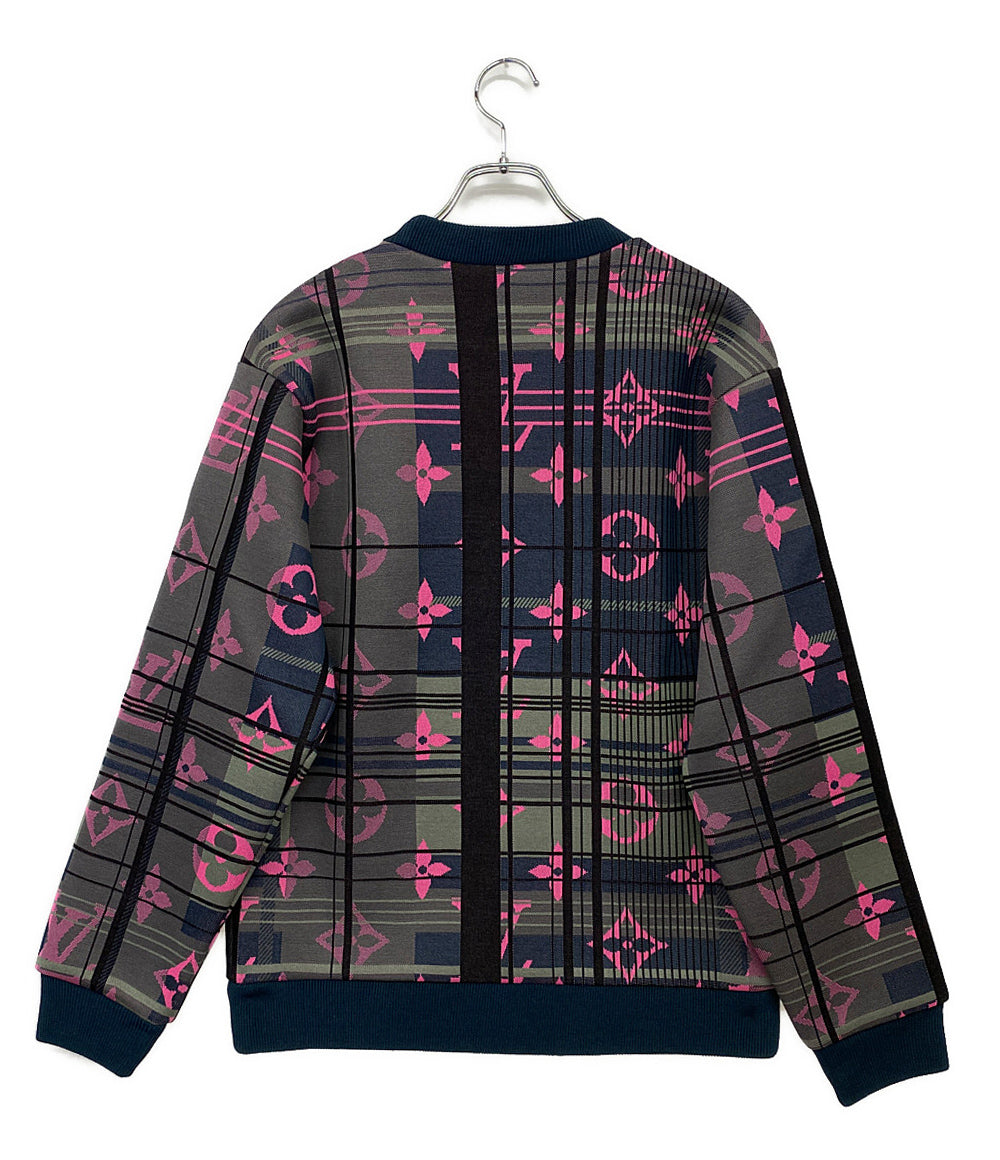ルイヴィトン 美品 スウェットシャツ モノグラムジャガード HKY75WZRW       メンズ SIZE S  LOUIS VUITTON