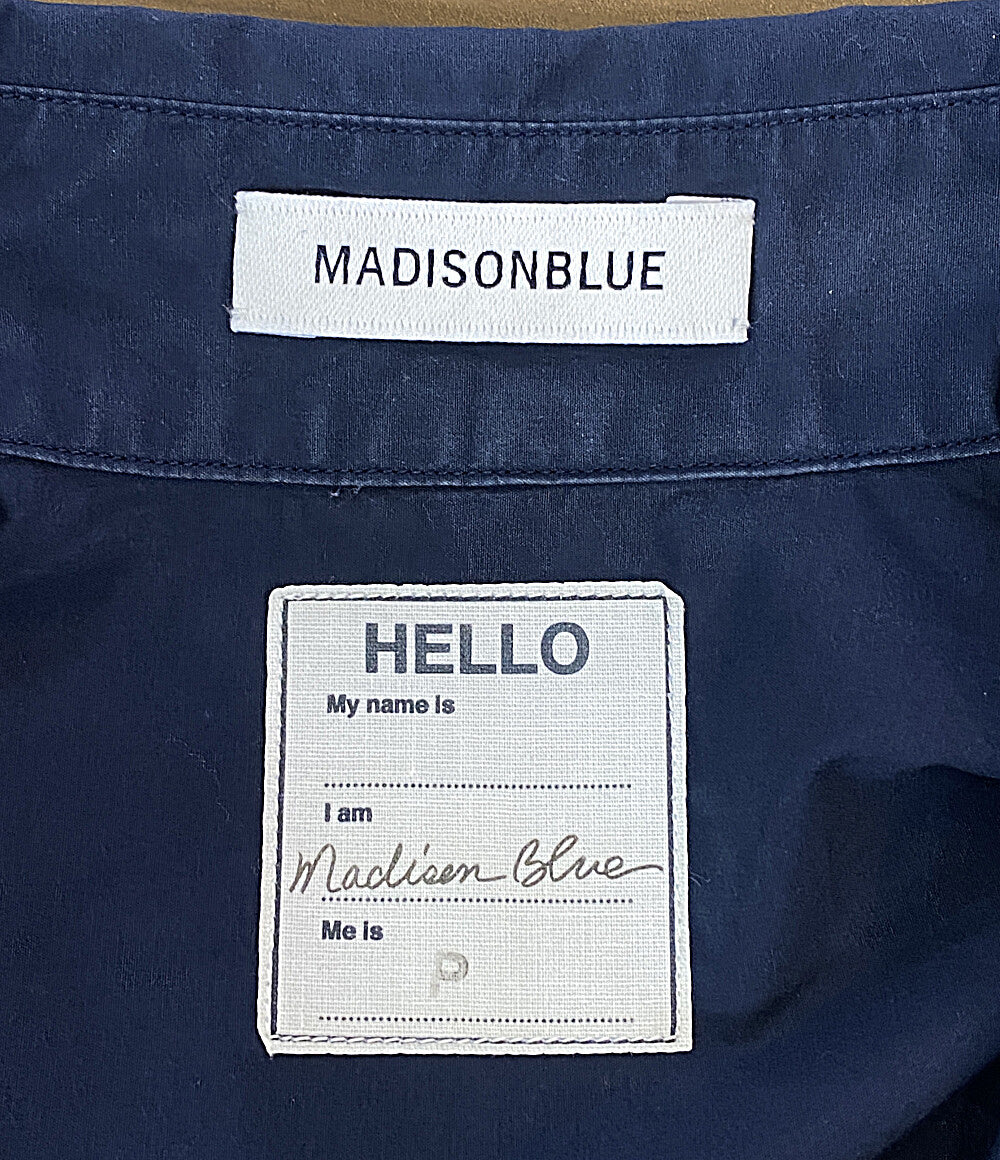 MADISONBLUE マディソンブルー ノースリーブシャツ ネイビー MB999-5745 レディース SIZE XXS