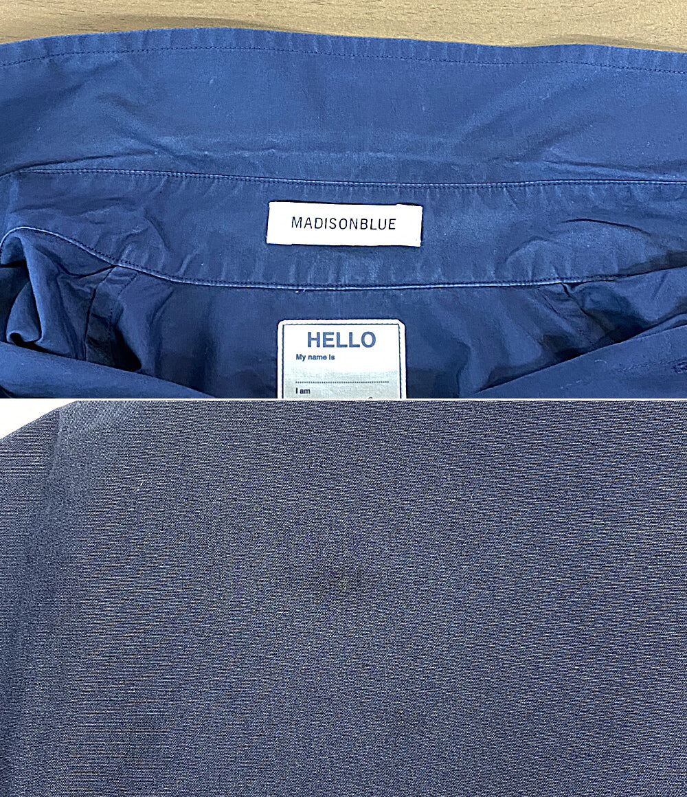 MADISONBLUE マディソンブルー ノースリーブシャツ ネイビー MB999-5745 レディース SIZE XXS