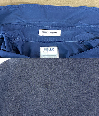 MADISONBLUE マディソンブルー ノースリーブシャツ ネイビー MB999-5745 レディース SIZE XXS