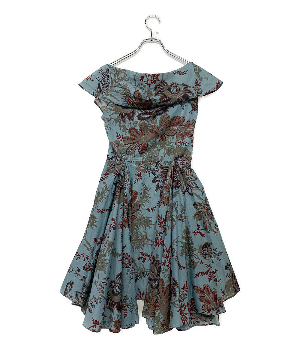 ヴィヴィアンウエストウッド  花柄ワンピース      レディース SIZE 2  VIVIENNE WESTWOOD